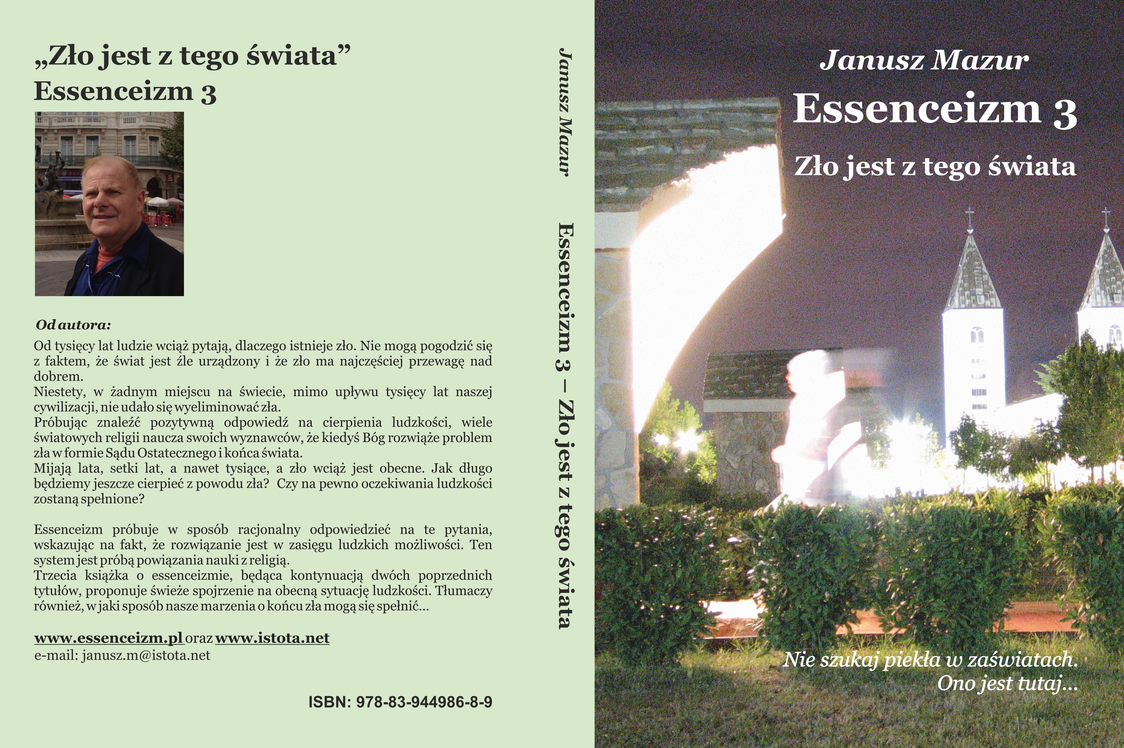 Okladka Essenceizm 3_Z�o jest z tego swiata